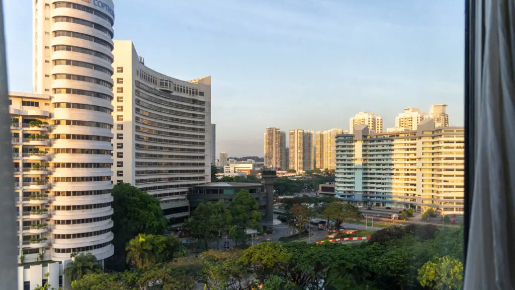 フォーポイントバイシェラトン・シンガポールの部屋の景色