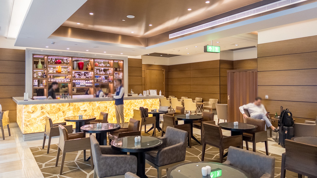 Ahlan Business Class Lounge 内の様子