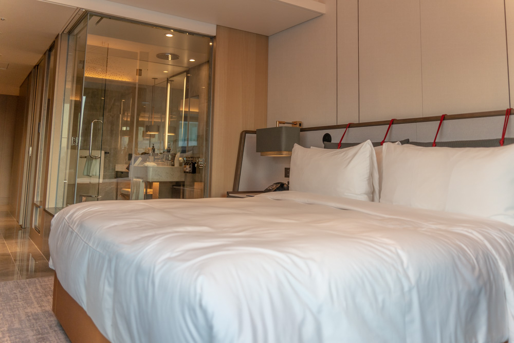メズム東京 チャプター2のお部屋のベッド