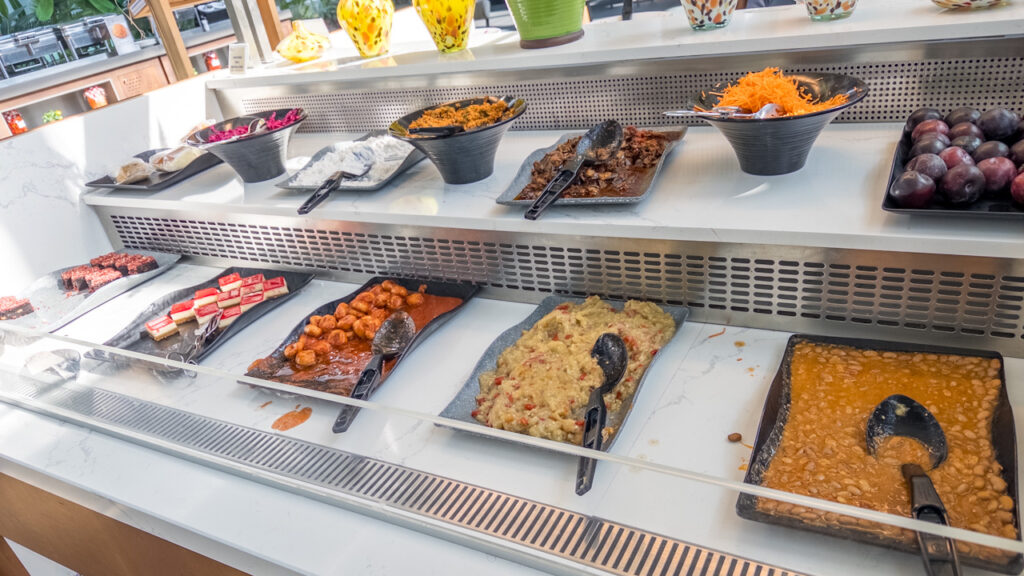 iGA Lounge Domesticの食事
