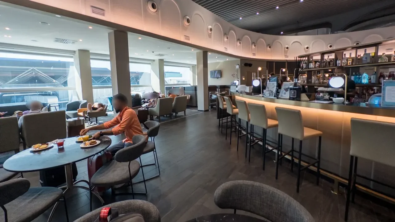 Plaza Premium Lounge内の様子