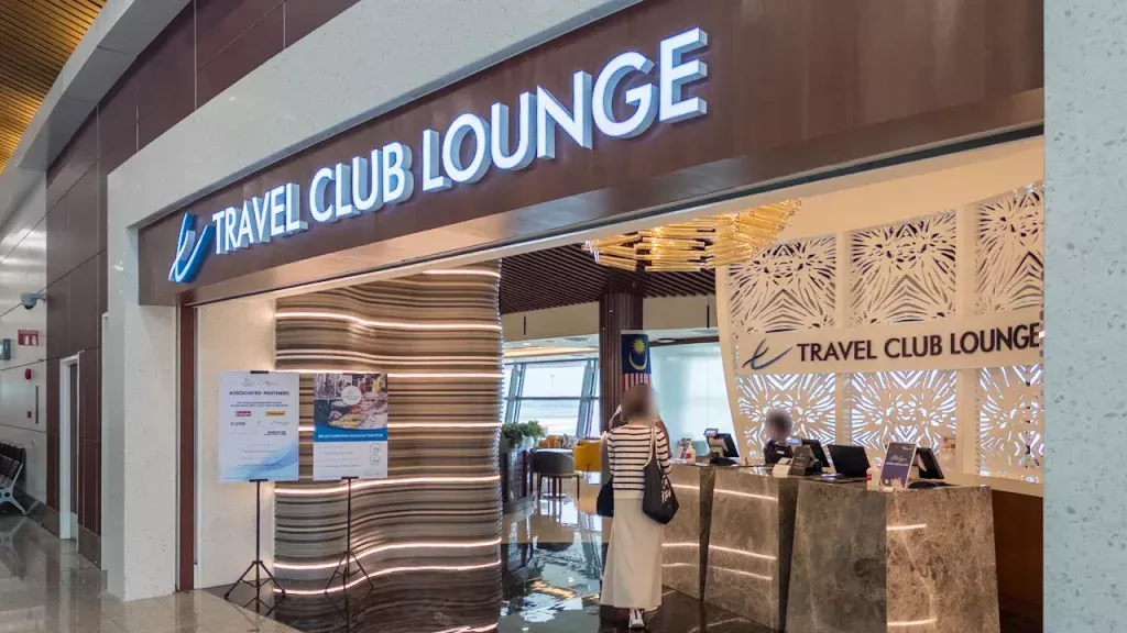 Travel Club Loungeのエントランス