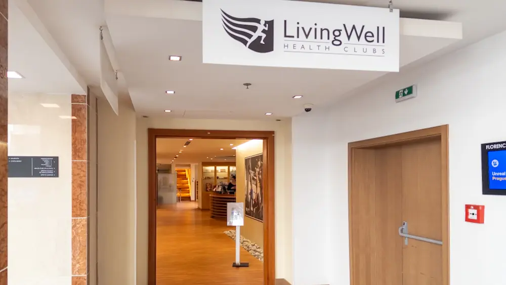 LivingWell Health Clubsの入り口