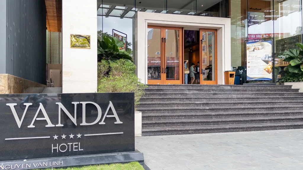 Vanda Hotelのエントランス