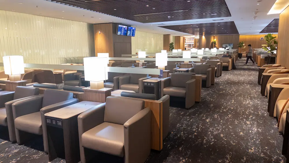 KrisFlyer Gold Lounge内の様子