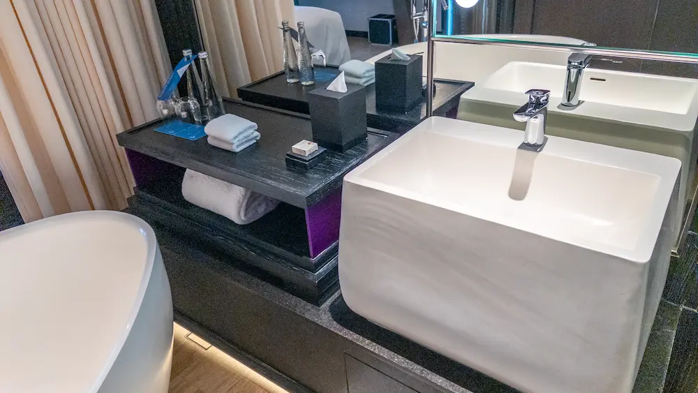 デラックスキングのお部屋の水回り