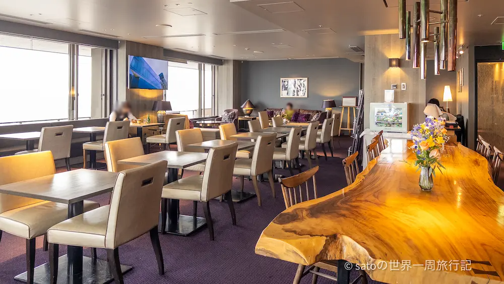 エグゼクティブラウンジの内装