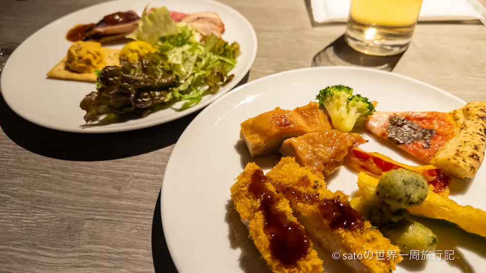 イブニングカクテルの料理